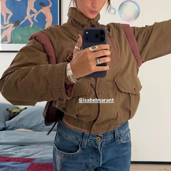 Isabel marant desha jacket khaki - Picture 1 of 6